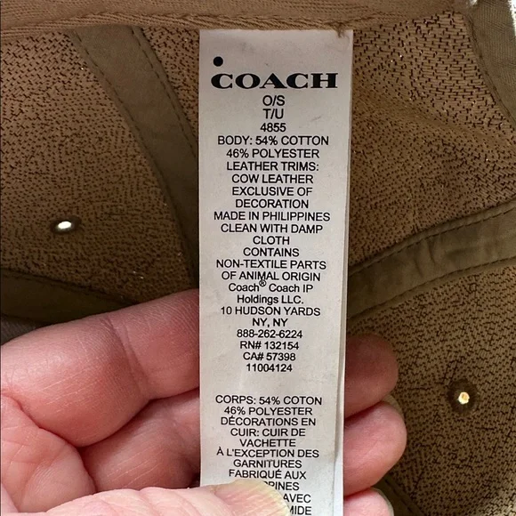 Women’s Jacquard Baseball Cap In Like New Condition - Picture 6 of 6